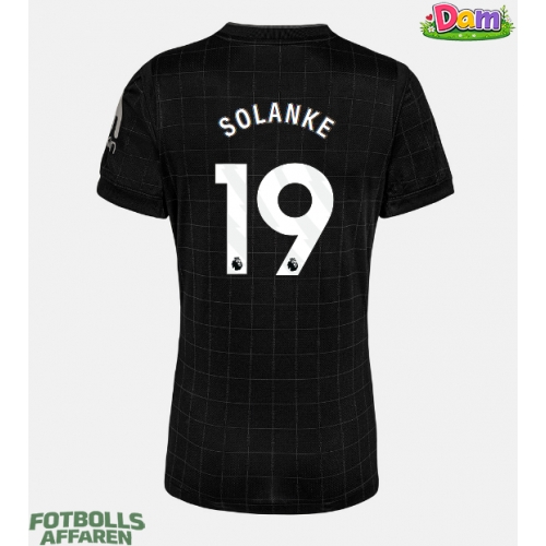 Tottenham Hotspur Dominic Solanke #19 Bortatröja Kvinnor 2025-26 Kortärmad
